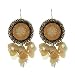 Hangin by a Thread Round Earrings (Femme Frivolity)