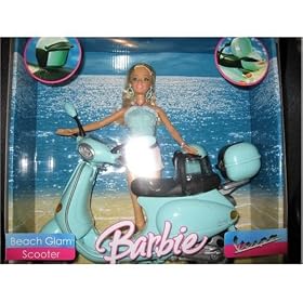 Click here to buy Barbie and Vespa Scooter by Mattel