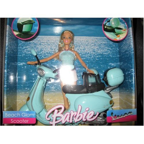 Barbie and Vespa Scooter