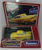 Disney Pixar CARS Pullbax Motor With Speed and Spin Action - Ramone Disney Pixar CARS Pullbax Motor With Speed and Spin Action - Ramone