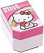 Hello Kitty Fine Silver Plated Crystal Heart Stud Earrings