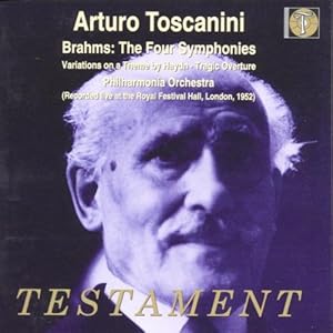 Brahms: The Four Symphonies / Tosanini, Philharmonia Orchestra