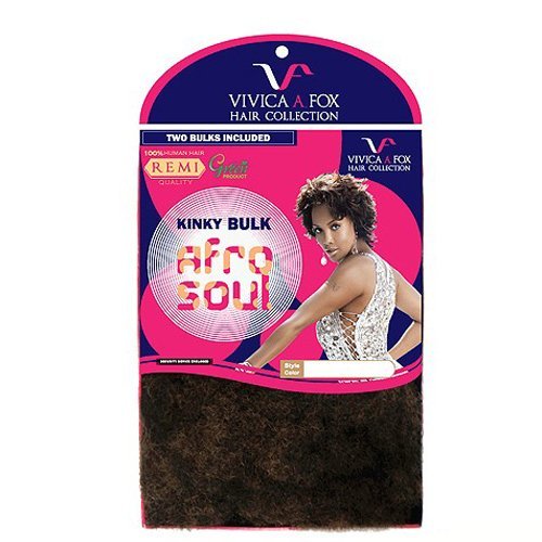 VIVICA A FOX Human Afro Soul Kinky Bulk 16