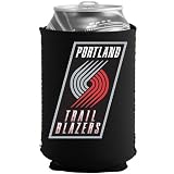 NBA Portland Trail Blazers Black Collapsible Can Coolie