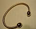 Magnetic Sports Bracelet with Gold Beads Balls in Rope Design
