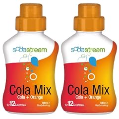 Sodastream Cola Mix, 2er Pack (2 x 500ml Flasche)