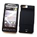 Black Rubberized Snap-On Protector for Motorola DROID X Xtreme MB810 (Verizon)