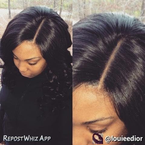 Silk Base Closure - Malaysian body wave hair ★ 6A grade ★ 4x4 ★ 8-24 inches ★ Freestyle, middle or 3 part (20 Inches, Freestyle Part)