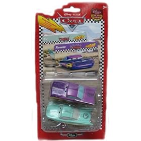 Disney Pixar Cars Flo and Ramone Collector's Die-Cast Car Set by