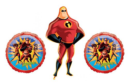 The Incredibles Balloon Bouquet - 3 Balloons