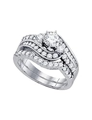 1.49CT-DIA 0.50CT-CRD BRIDAL SET