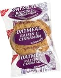 Nabisco Oatmeal Raisin & Cinnamon Cookies (2-Count), 0.75-Ounce Single Serve Packages (Pack of 100)