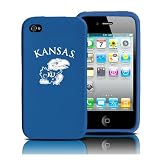 Kansas Jayhawks iPhone 4 and 4S Case: Silicone Cover