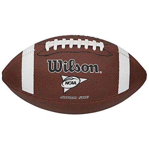 NEW! WILSON WTF1624 NCAA Junior Size Supreme Composite Leather Sports Football
