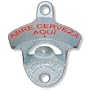 Abre Cerveza Aqui (It Opens Beer Here) Starr Wall Mounted Opener