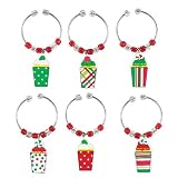 Boston Warehouse Merry Cupcakes Charm, Set of 6