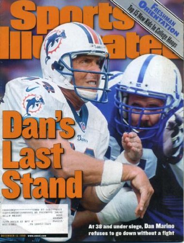 Sports Illustrated December 13 1999 Dan Marino/Miami Dolphins on Cover, Billy Crystal, Chicago Bulls, Scottie Pippen/Portland Trail Blazers