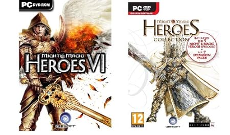 Might & Magic : Heroes Collection I II III IV V & Heroes VI COMBO (PC DVD) [Windows Vista]