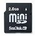 Electronics : SanDisk 2GB MiniSD Card