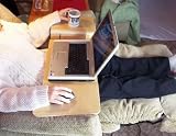 Peck's adjustable laptop desk laptop tray in Birch