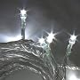 LED Fairy Lights Battery operated 20 White Multi Action