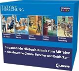 Produkt-Bild: CD WISSEN Junior - TATORT FORSCHUNG - Sammelbox. Abenteuer ber&uuml;hmter Forscher und Entdecker, 10 CDs