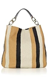 Interwoven Stripe Sling Handbag