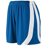 Augusta Sportswear girl's triumph short - ROYAL WHITE - Large