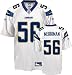 Shawne Merriman Jersey: Reebok White Replica #56 San Diego Chargers Jersey