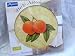 4 RETRO KITCHEN STOVE HOB COVER PLATES 17cm+20cm seville oranges beige