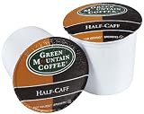 Save on Green Mountain Coffee Half-Caff, Regular/Med Roast K-Cup Portion Pack for Keurig K-Cup Brewers, 24-Count by Green Mountain Coffee