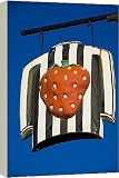 Box Canvas Print of England, Tyne and Wear, Newcastle Upon Tyne. Newcastle United football strip... from Jason Friend
