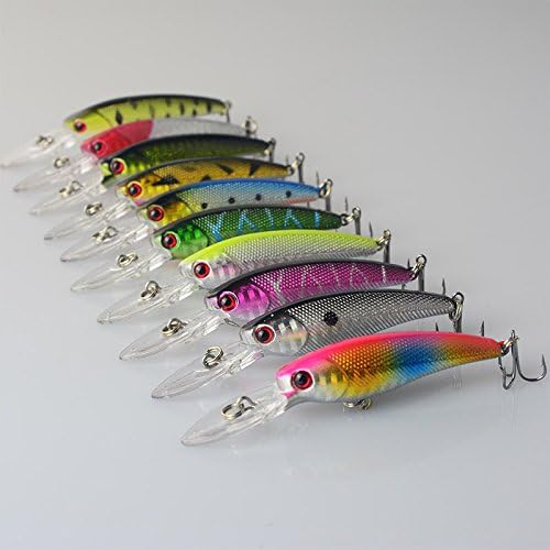 Sea Lure Minnow lure Bait Fishing Lure Plastic Hard Bait Fishing Tackle Chinese Hook pesca 10PC