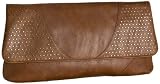 51voO jUIKL. SL160  Jessica Simpson Escape Studs Clutch,Luggage,one size