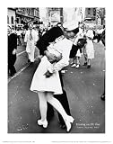 Kissing On VJ Day (Sailor & Nurse) Art Poster Print - 11 X 14