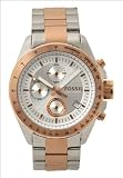 Fossil Men's CH2686 Decker Stainless Steel Bracelet Silver Dial Watch
