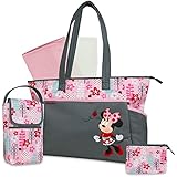 Disney Minnie Mouse 5 in 1 Diaper Bag