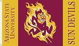 ARIZONA ST. SUN DEVILS 3 Ft. x 5 Ft. flag w/grommets