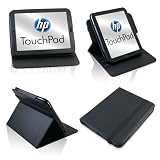 HP TouchPad Bundle 360 Degree ROTATING Case Cover and Dock (Black) + (Matte) Anti-Glare Screen Protector. Two Cases in One. Detachable, Suede Interior & Multi-Angle Adjustable Stand for HP TouchPad 9.7-inch Wi-Fi Tablet PC + Bonus Stylus by Aurum HP TouchPad Bundle 360 Degree ROTATING Case Cover and Dock (Black) + (Matte) Anti-Glare Screen Protector. Two Cases in One. Detachable, Suede Interior & Multi-Angle Adjustable Stand for HP TouchPad 9.7-inch Wi-Fi Tablet PC + Bonus Stylus by Aurum
