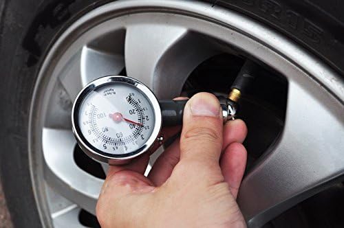 COSEAN Digital Tire Pressure Gauge w/ Metal Body for Cars, Trucks, Motorcycles, and Bicycles