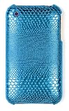 Reptile Skin for iPhone 3G / 3GS - Blue