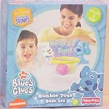 Nick Jr Blue's Clues Hoop De Doo Bubble Toss Bath Set