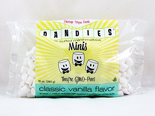 Dandies: Air-Puffed Marshmallows Classic Vanilla Flavor (1 X 10 Oz)