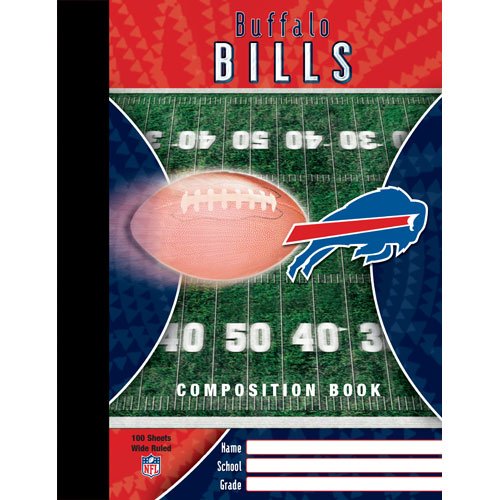 Buffalo Bills NFL Composition Book at Amazon.com