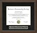 Jackson Community College Diploma Frame