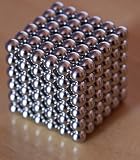 216 NICKEL NEODYMIUM NEOCUBE BALLS 5.0MM N45 PREMIUM CUBE