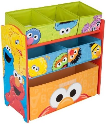 Sesame Street Multi Bin IOrganizer by Delta Enterprise