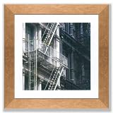 Metro Series - Fire Escape - Gold Frame 12.5