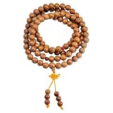 13mm Bodhi Seed Prayer Beads, Tibetan Mala, Bodhi Seed Mala
