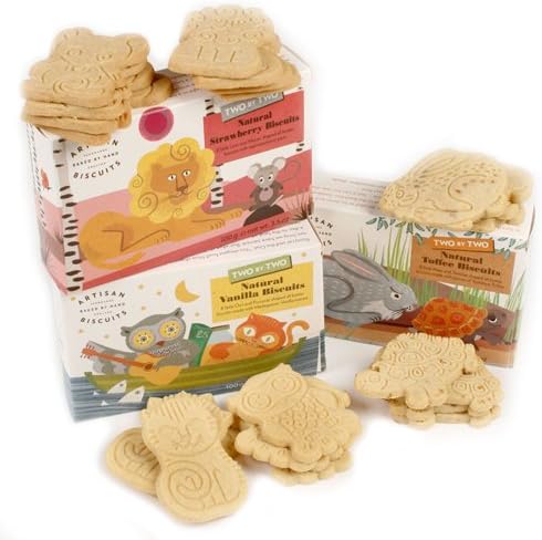 Two By Two Artisan Biscuits - Strawberry (3.5 ounce)